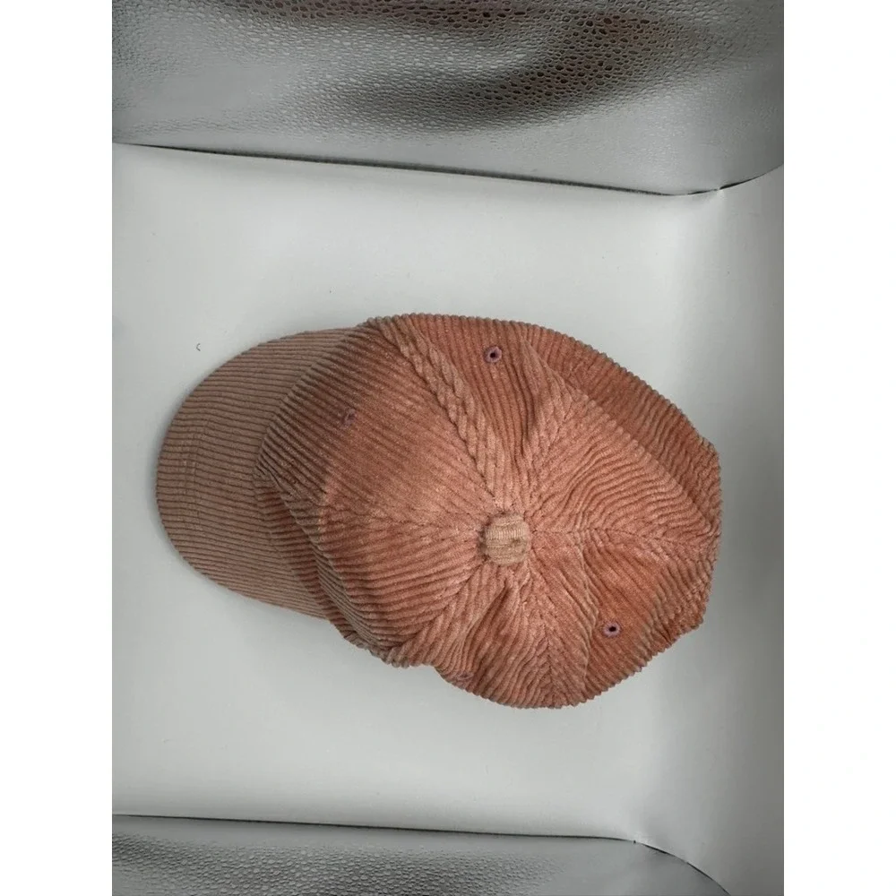 Unbranded Dusty Rose Pink Corduroy Baseball Cap Adjustable Hat BBC001-1